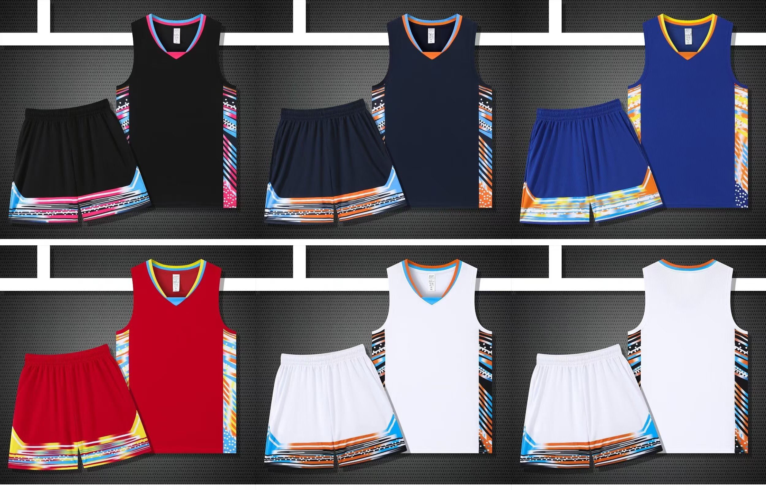 篮球服球服可定制透气无求篮球服男女同款颜色可选