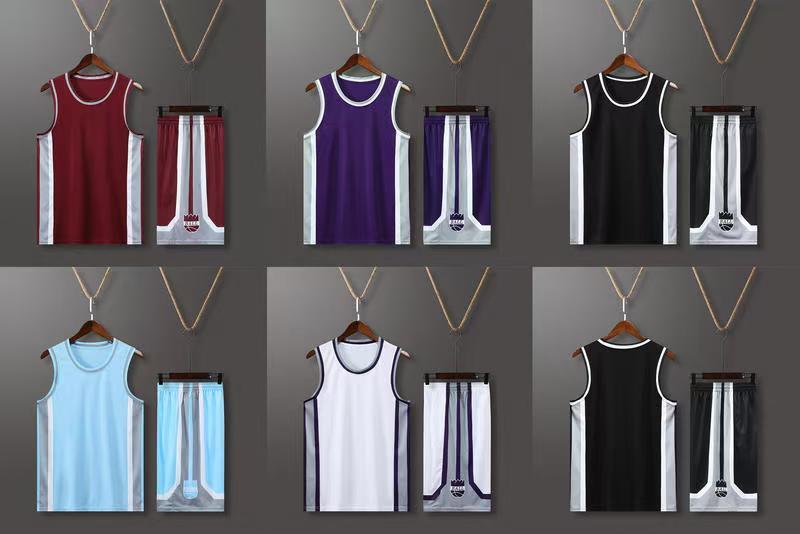 篮球服球服可定制无袖篮球服套装男女同款（颜色可选）