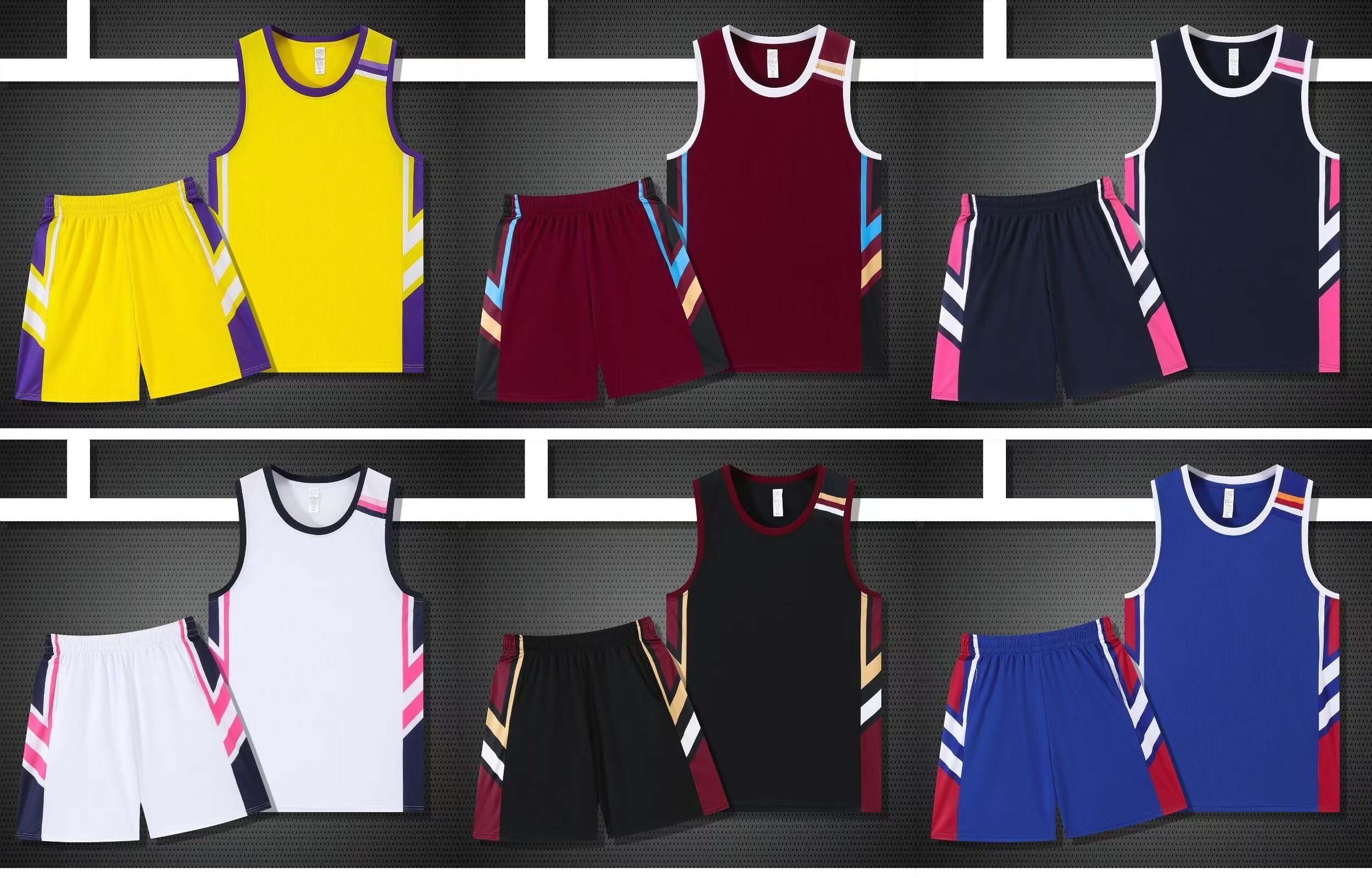 篮球服球服可定制透气无求篮球服男女同款颜色可选