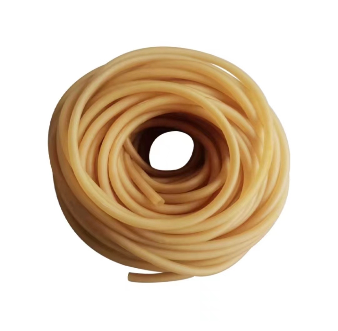 黄色空心软管皮筋8*12