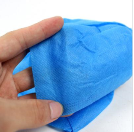 【100支装】无纺布鞋套家用一次性鞋套家用室内加厚加大鞋套 防尘耐磨防滑脚套 均码通用