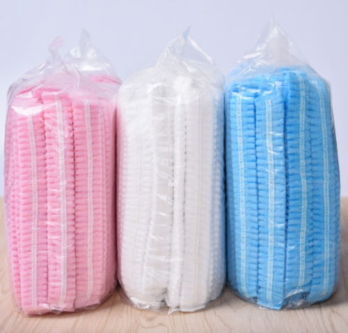 一次性帽子头套一次性条形帽 100个/包