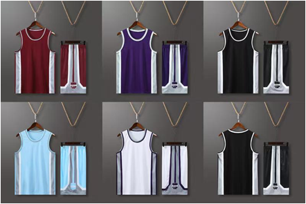 篮球服球服可定制透气无袖篮球服套装男女同款（颜色可选）