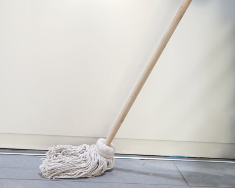 传统拖把 白色棉线拖把
