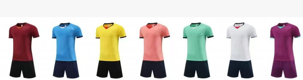 定制足球队队服  短袖+短裤 尺码备注