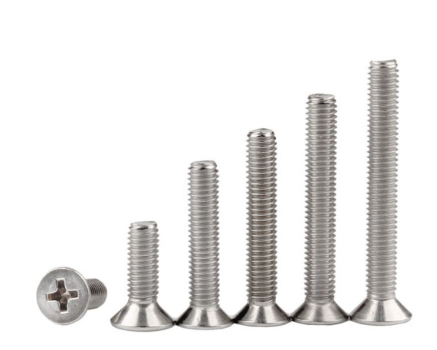 不锈钢十字平头机螺丝5*1.5