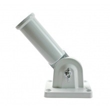 4号 国旗红旗壁挂旗杆底座铸铝合金材质--