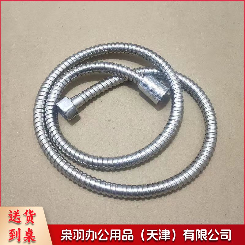 花洒喷头 淋浴喷头 淋浴配件 花洒配件 五档多功能大出水喷雾增压淋浴手持式花洒喷头磨砂黑色莲蓬头套装（1.4米银管水洗锌钢）