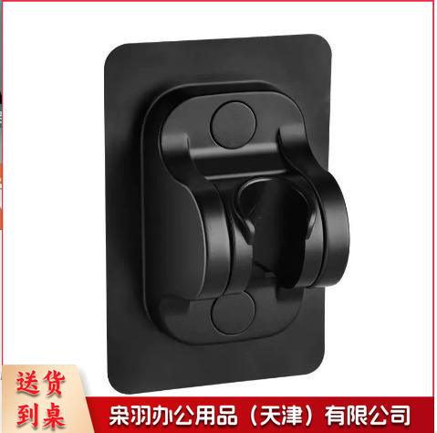 花洒喷头 淋浴喷头 淋浴配件 花洒配件 五档多功能大出水喷雾增压淋浴手持式花洒喷头磨砂黑色莲蓬头套装（厦门免打孔本黑色）