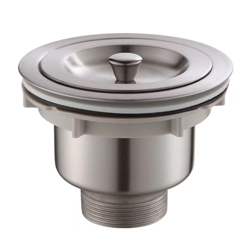 不锈钢菜盆单下水口