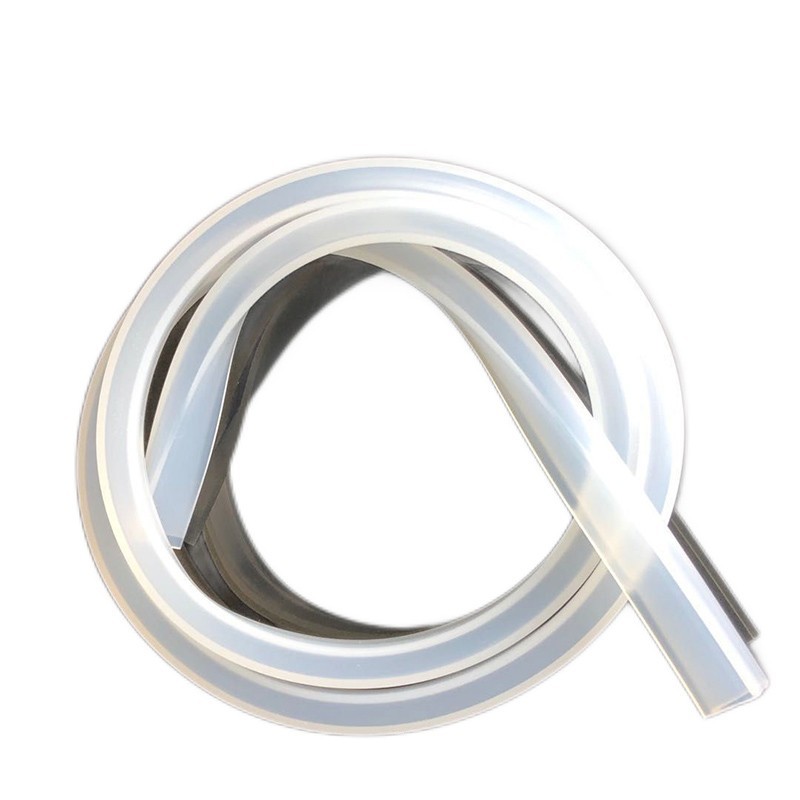 U型透明硅胶包边条密封条封边条防撞防划耐高温 硅胶