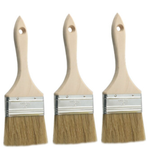 6寸 油漆刷木柄猪毛刷猪鬃刷文玩毛刷扫灰清洁毛刷