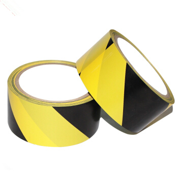 贴地胶带  警示胶带   48mm*17m  黑黄