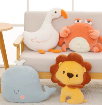 可清洗环保动物抱枕