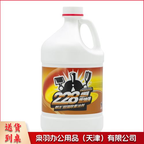 都洁(DUJIE )228除油王3.7公升 超强重油清洁剂，厨房除油剂