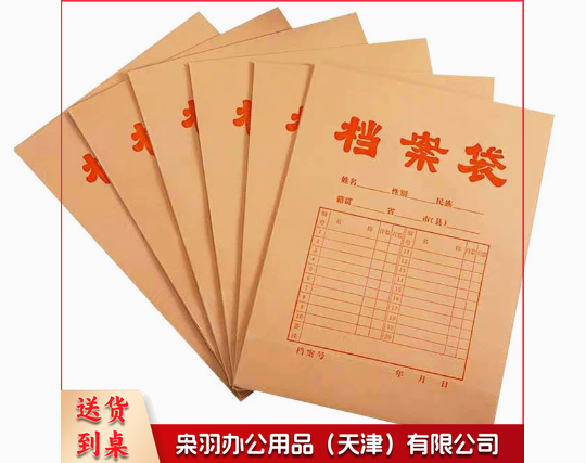 档案袋加厚牛皮纸档案袋（国产250克,底6cm200个起订）