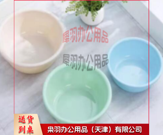 加厚小号耐摔塑料脸盆宿舍面盆脚盆 颜色随机---