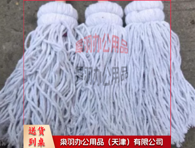 大圆头木把墩布 木把拖把 棉线拖把 老式拖布----