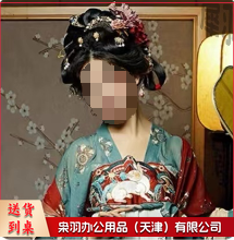 汉服民族服装教学用品 汉服女春夏唐制齐胸襦裙国风春夏薄款 红色上衫+白裙子+双披帛(4件套)---