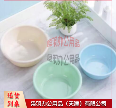 加厚小号耐摔塑料脸盆宿舍面盆脚盆 颜色随机--