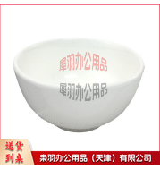 纯白色陶瓷小碗防烫 4英寸小汤碗 直径10cm---