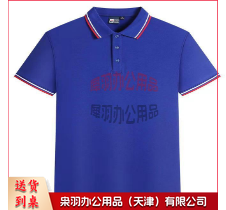 T恤  定制工作服刺绣短袖polo衫印logo--