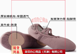 060舞蹈鞋女软底猫爪专业芭蕾舞跳舞练功形体中国舞新款古典教师-