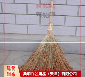 高粱苗木把扫帚----