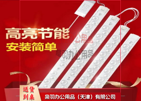 LED吸顶灯灯芯灯板灯带长条灯条透镜模组长方形贴片光源 52cm 一拖四-