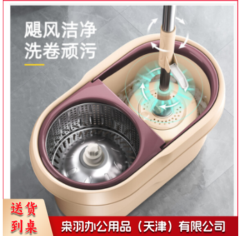 旋转拖把桶免手洗拖布桶懒人墩布好神拖手压式自甩水地拖墩布-