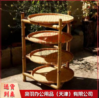 竹编架-